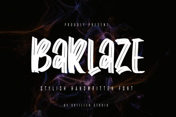 Barlaze: A Bold Script for Creative Projects