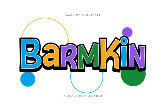 Barmkin: A Bold Display Font