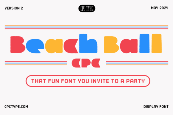 Beach Ball CPC: A Fun Font for Business