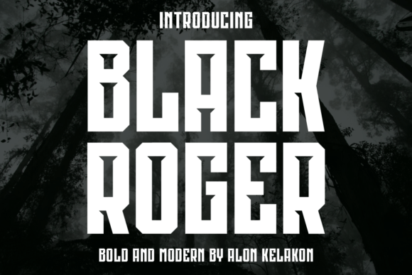 Black Roger: A Bold Font for Business