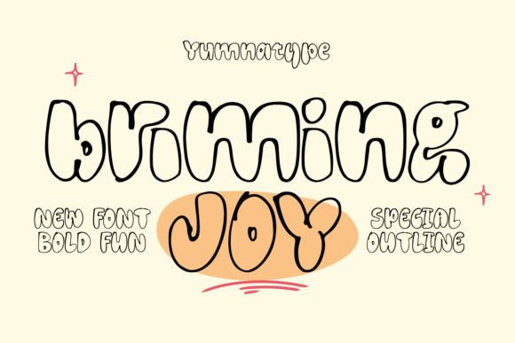 Brimming Joy Font for Business