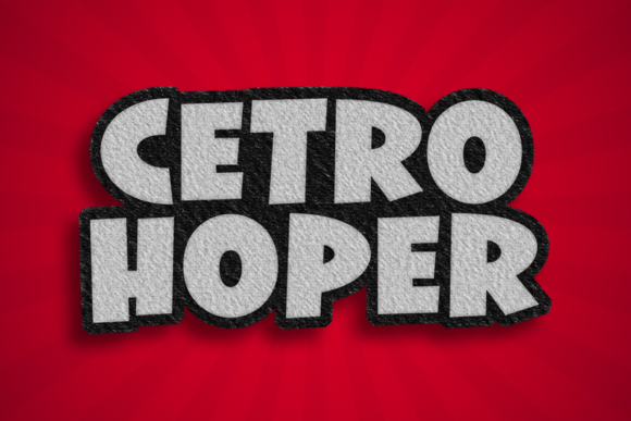 Cetro Hoper Font for Business