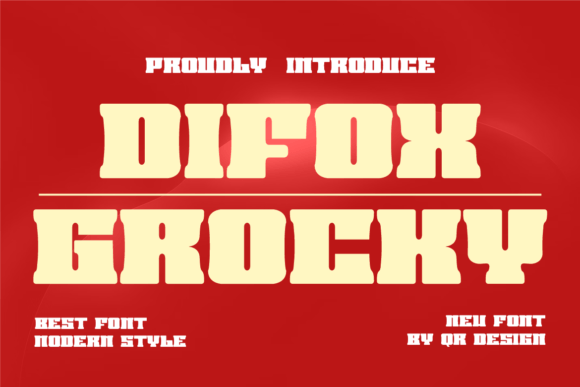 Difox Grocky Font for Web Design