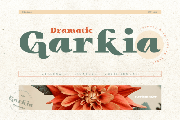 Garkia: A Serif Font for Elegant Design
