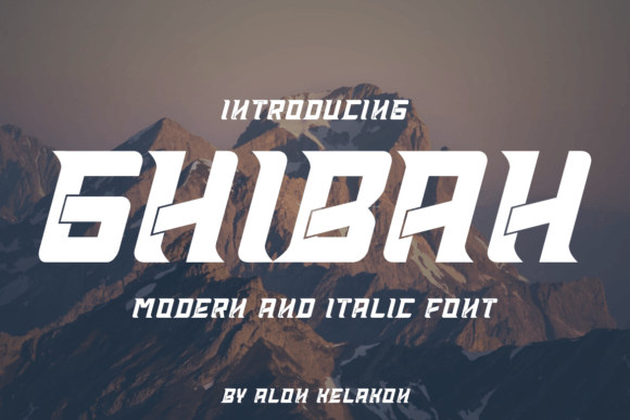 Ghibah: A Bold Typeface for Impactful Design