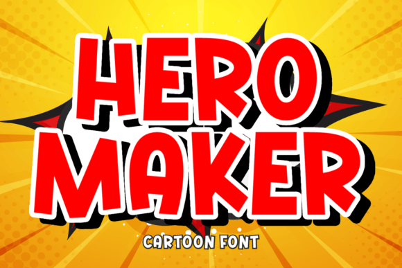 Hero Maker Font for Bold Branding