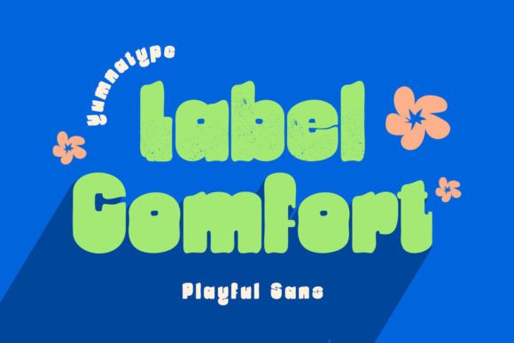 Label Comfort Font for Web Design