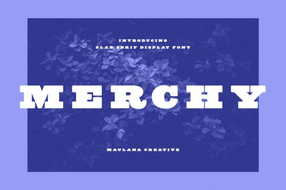 Merchy: A Bold Serif Font for Editorial Design