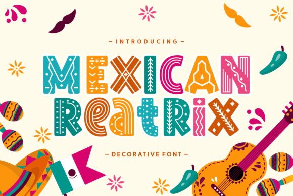 Mexican Reatrix: A Bold Font for Creative Campaigns