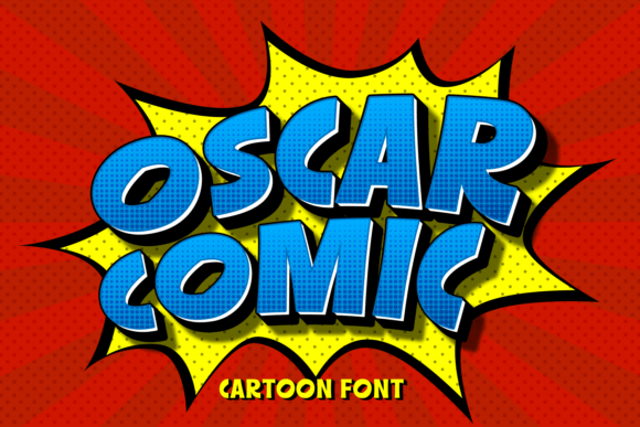 Oscar Comic: A Bold Font for Web Design