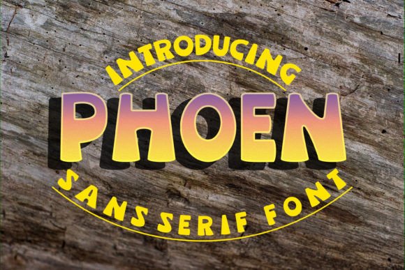 Phoen: A Bold Typeface for Web Design