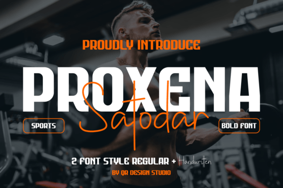 Proxena Satodar: Bold Display Font for Branding