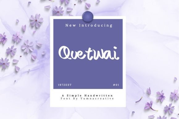 Quetwai: A Bold Font for Impactful Campaigns