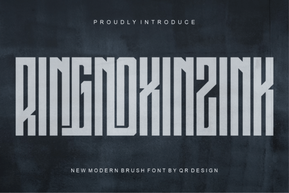 Ringnoxinzink: A Bold Display Font