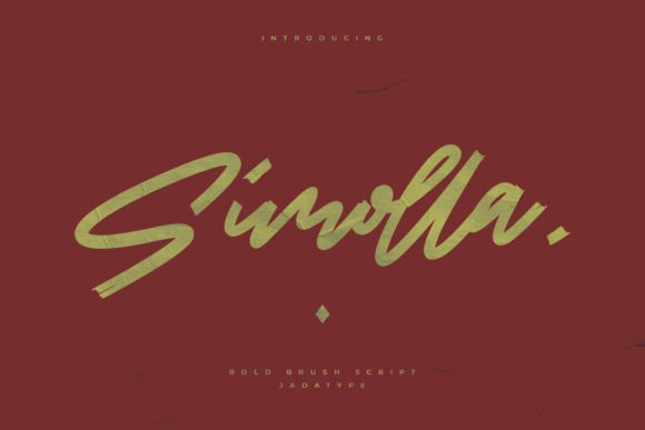 Simolla: A Script Font for Business