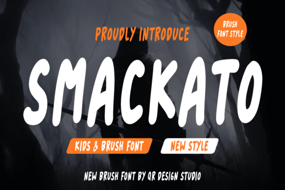 Smackato: A Bold Handwritten Font