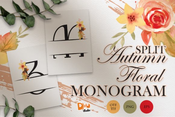 Split Monogram Autumn Floral Review