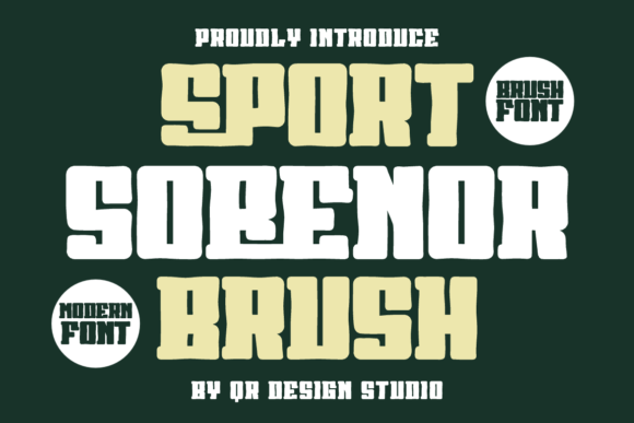 Sport Sobenor Brush Font Review