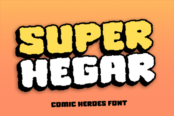 Super Hegar: Bold Font for Digital Marketing