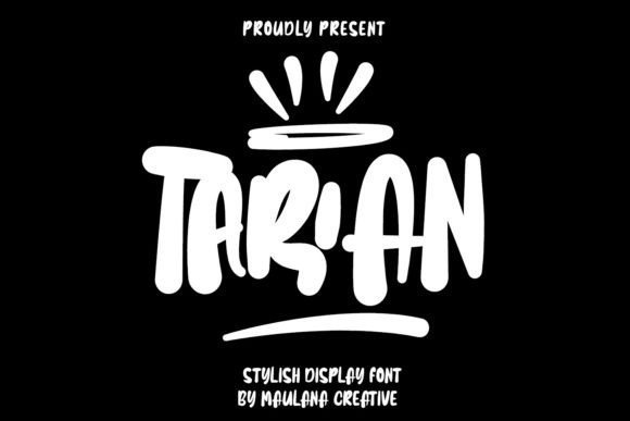 Tarian: A Bold Display Font for Web Design