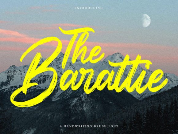 The Barattie Font: Bold and Beautiful