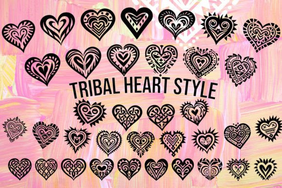 Tribal Heart Style Font
